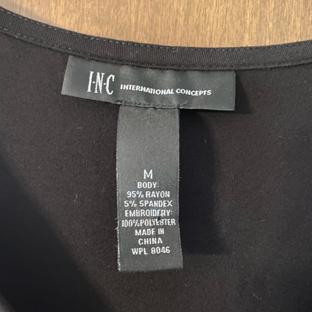 INC Embellished Black Dress - Picture 3 of 3